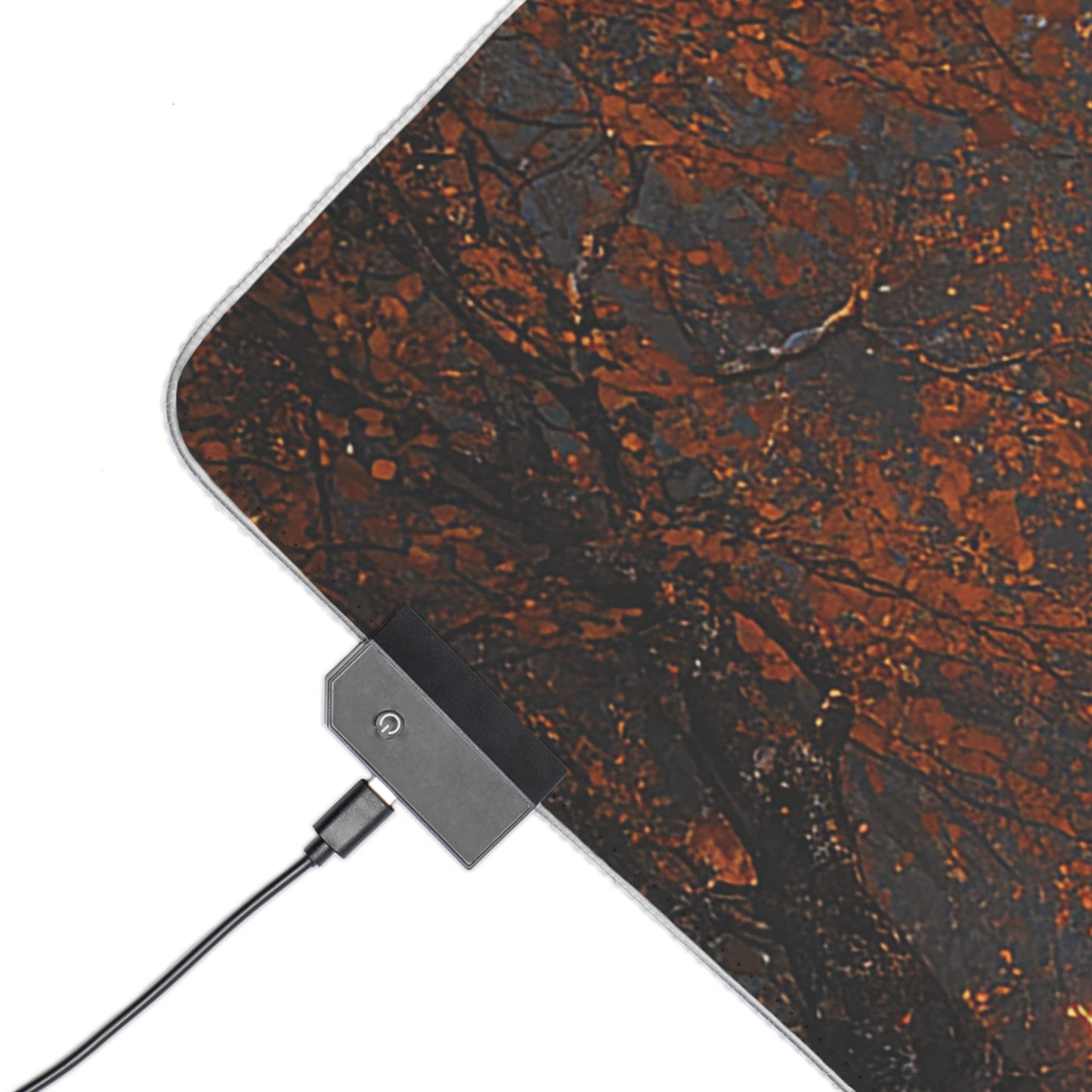 Mountain Winter Palace Hideaway LED Gaming Mouse Pad