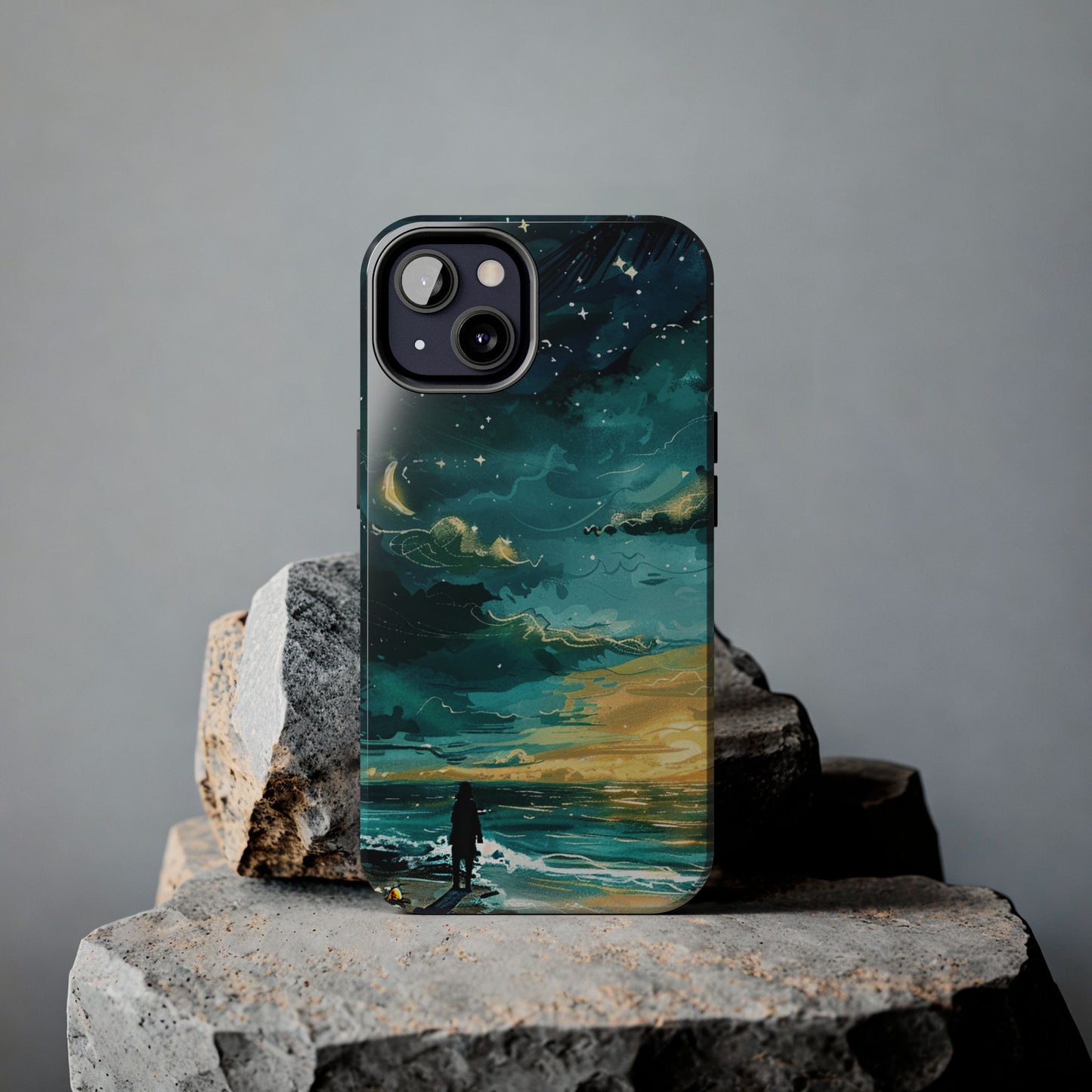 iPhone Android Faraway Warm Tropical Beach Phone Case