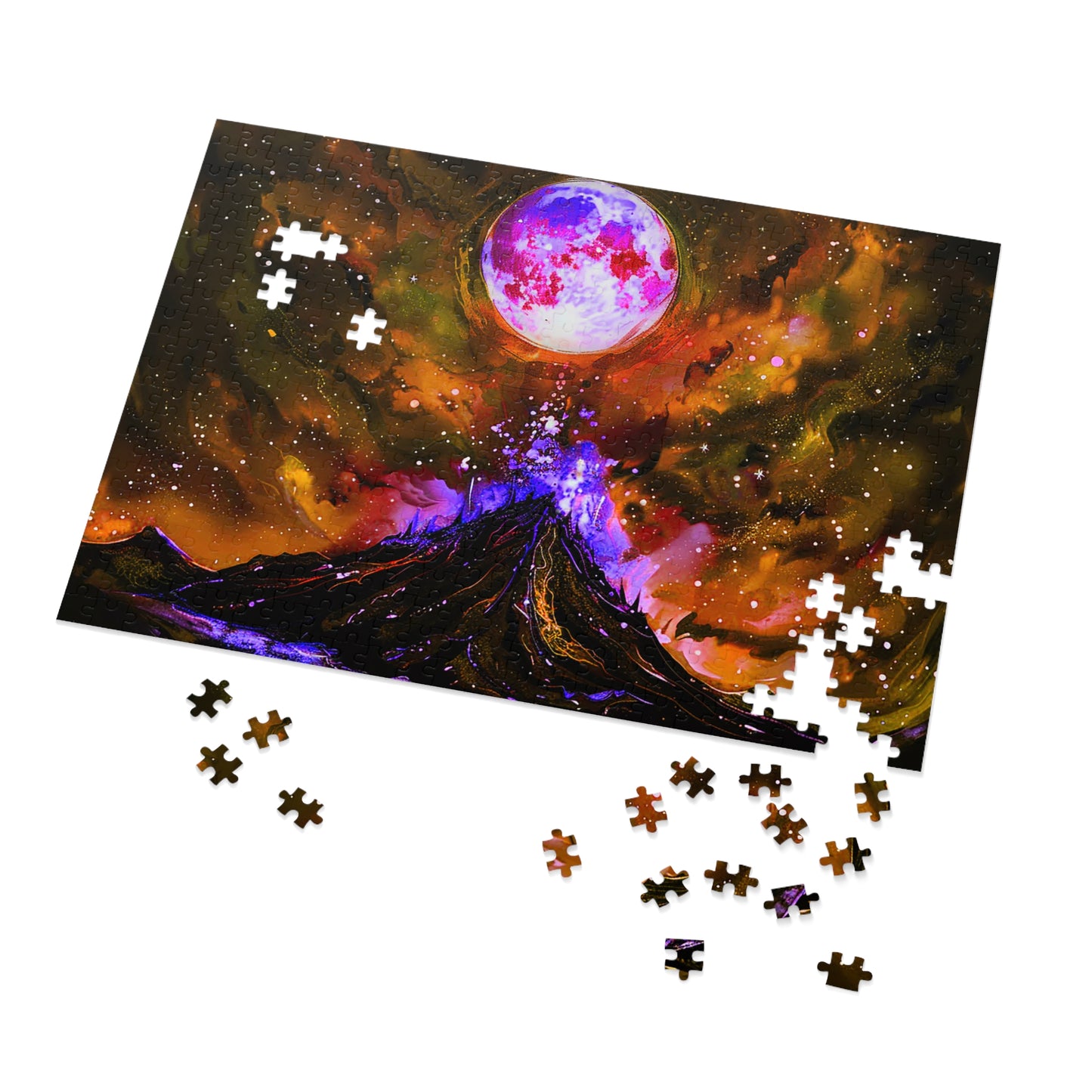 The Mystical Volcano Jigsaw Puzzle (30, 110, 252, 500,1000-Piece)