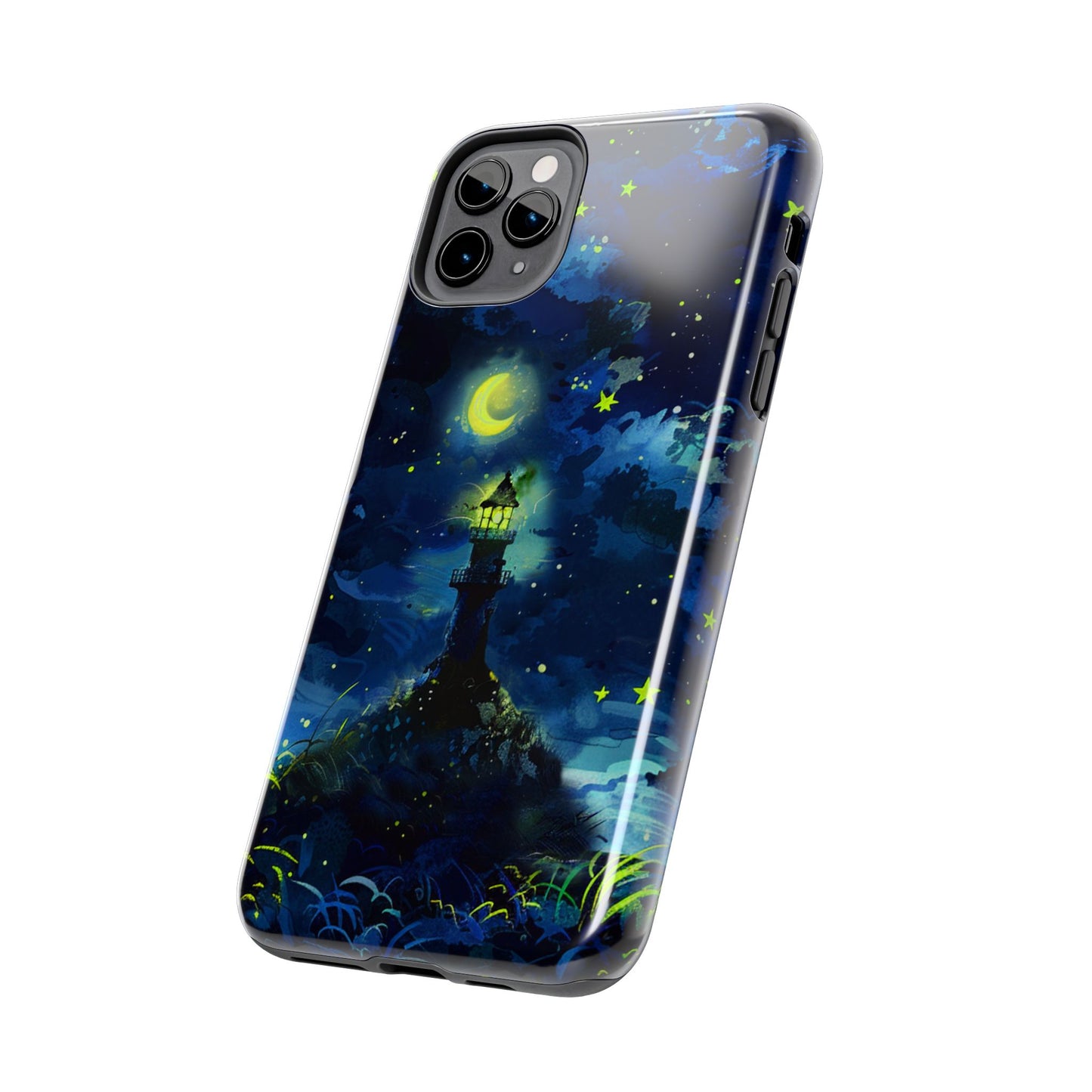 iPhone Android Moonlight Lighthouse Phone Case