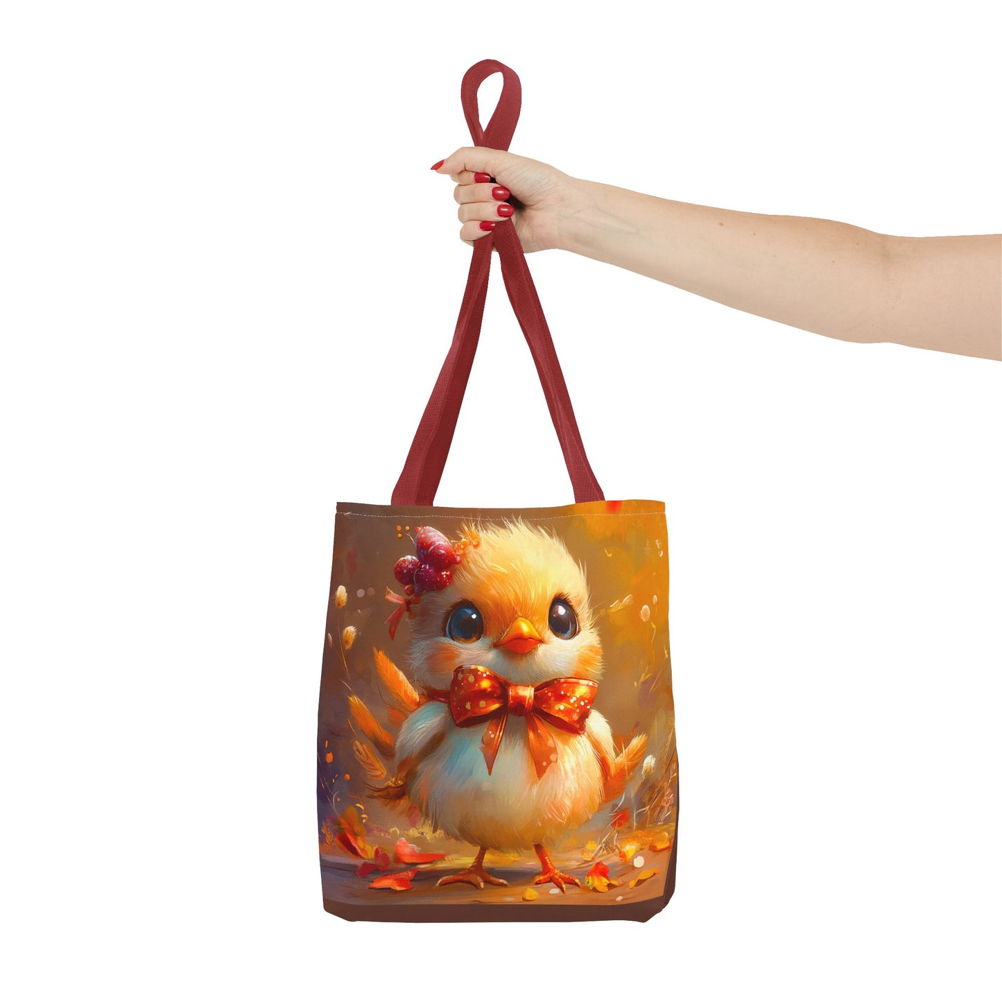 Adorable Turkey Chick Tote Bag (AOP)