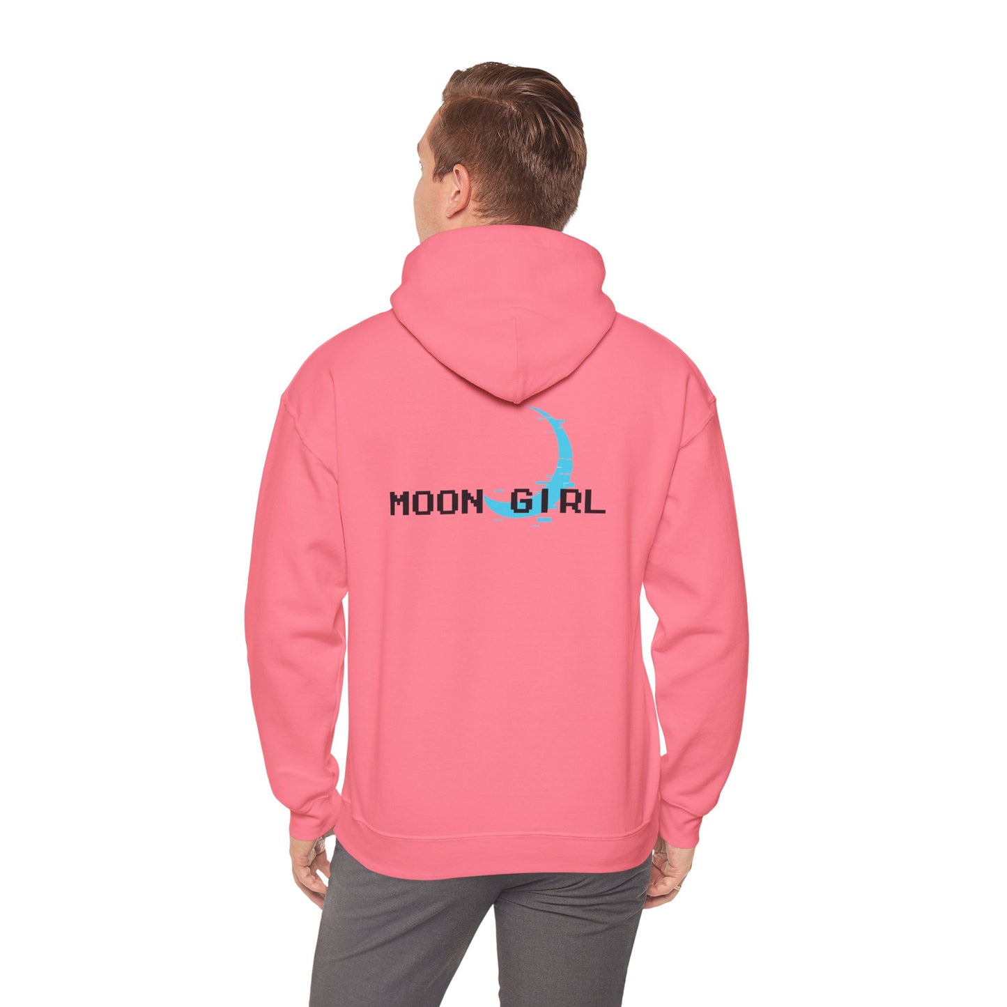 Fantasy Moon Girl Torchbearer Unisex Heavy Blend™ Hooded Sweatshirt