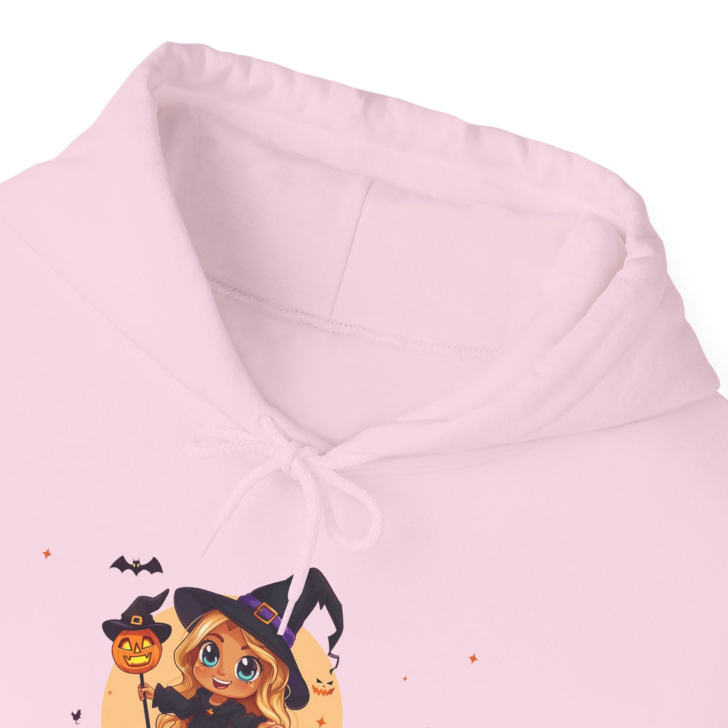 Cute Halloween Magician Girl Unisex Heavy Blend™ Hooded Sweatshirt