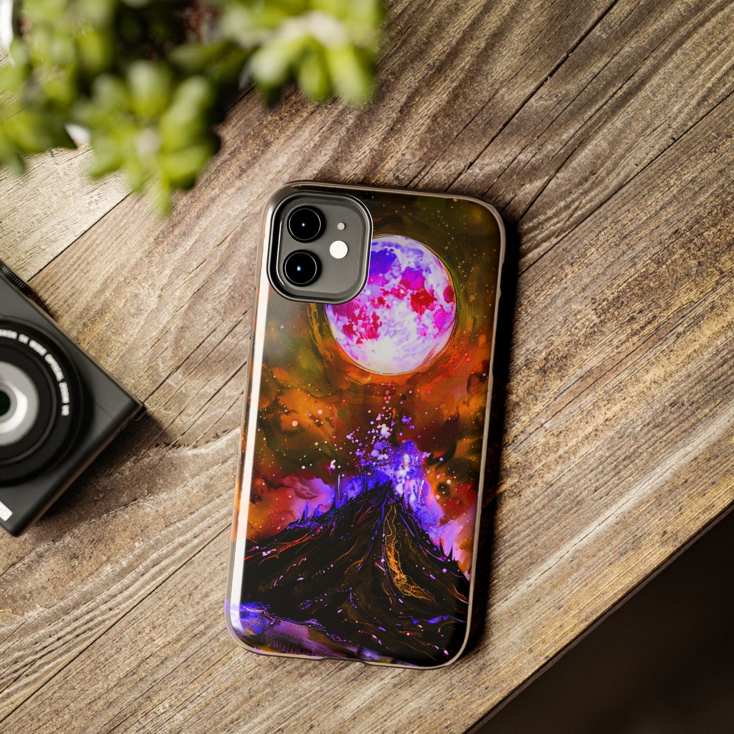 iPhone Android The Mystical Volcano Phone Case