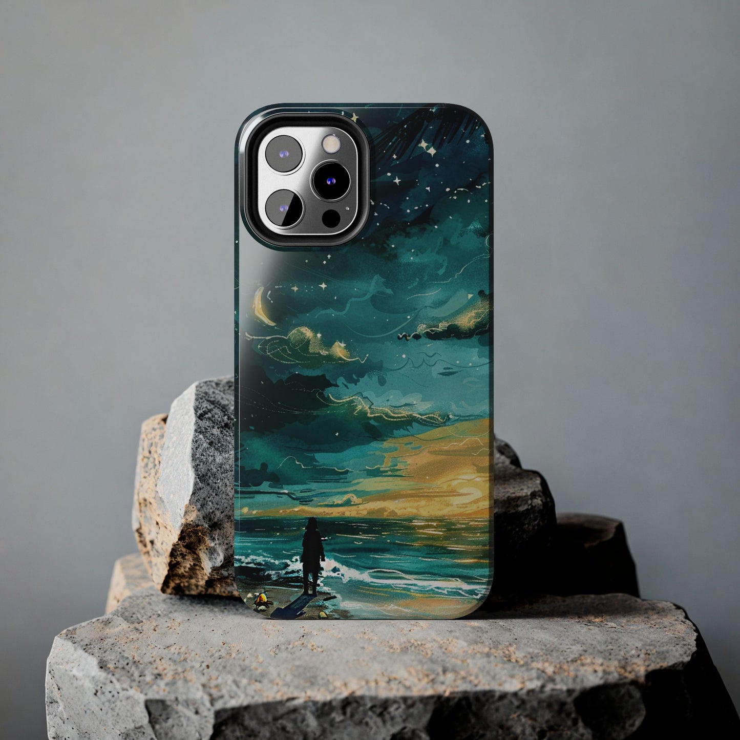 iPhone Android Faraway Warm Tropical Beach Phone Case
