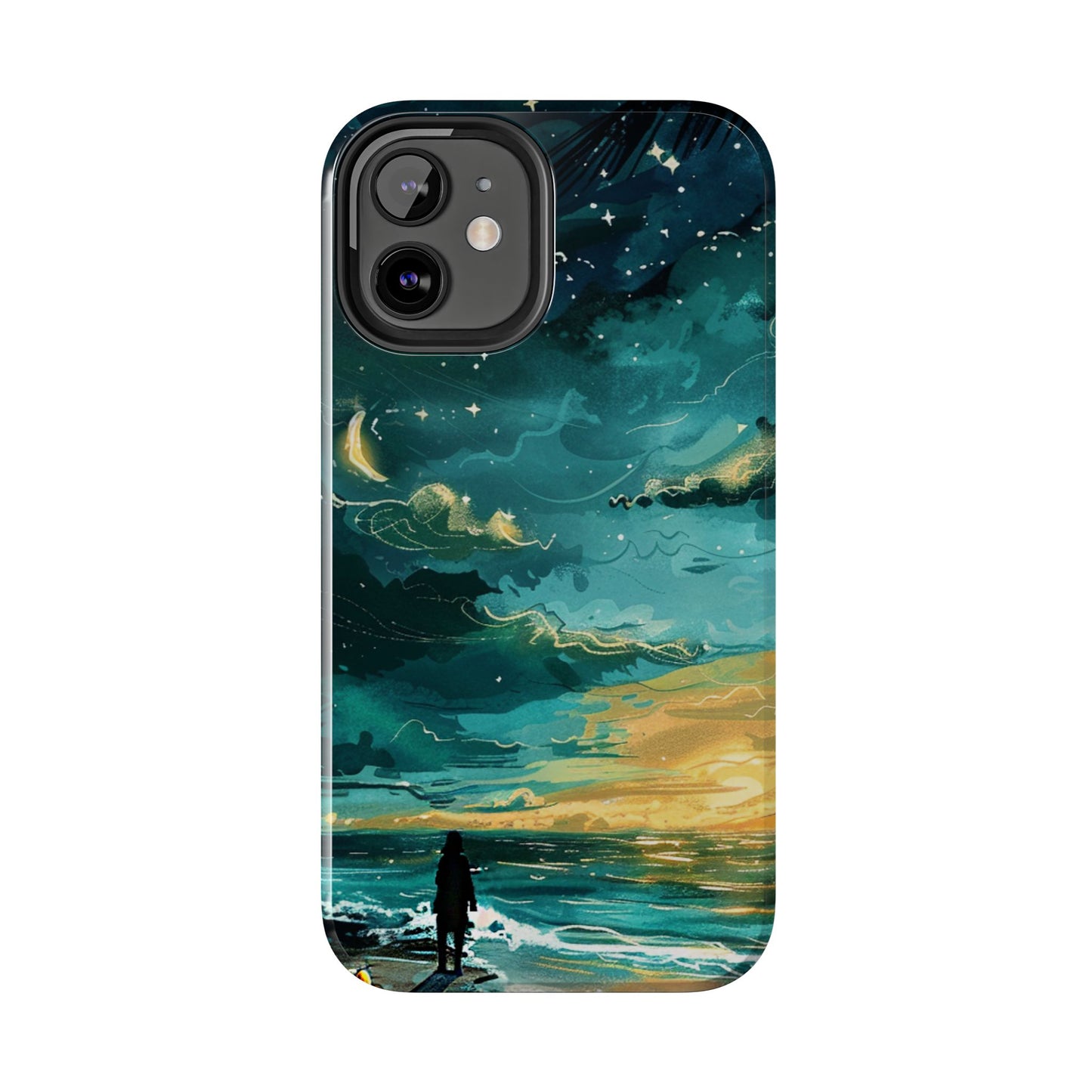 iPhone Android Faraway Warm Tropical Beach Phone Case