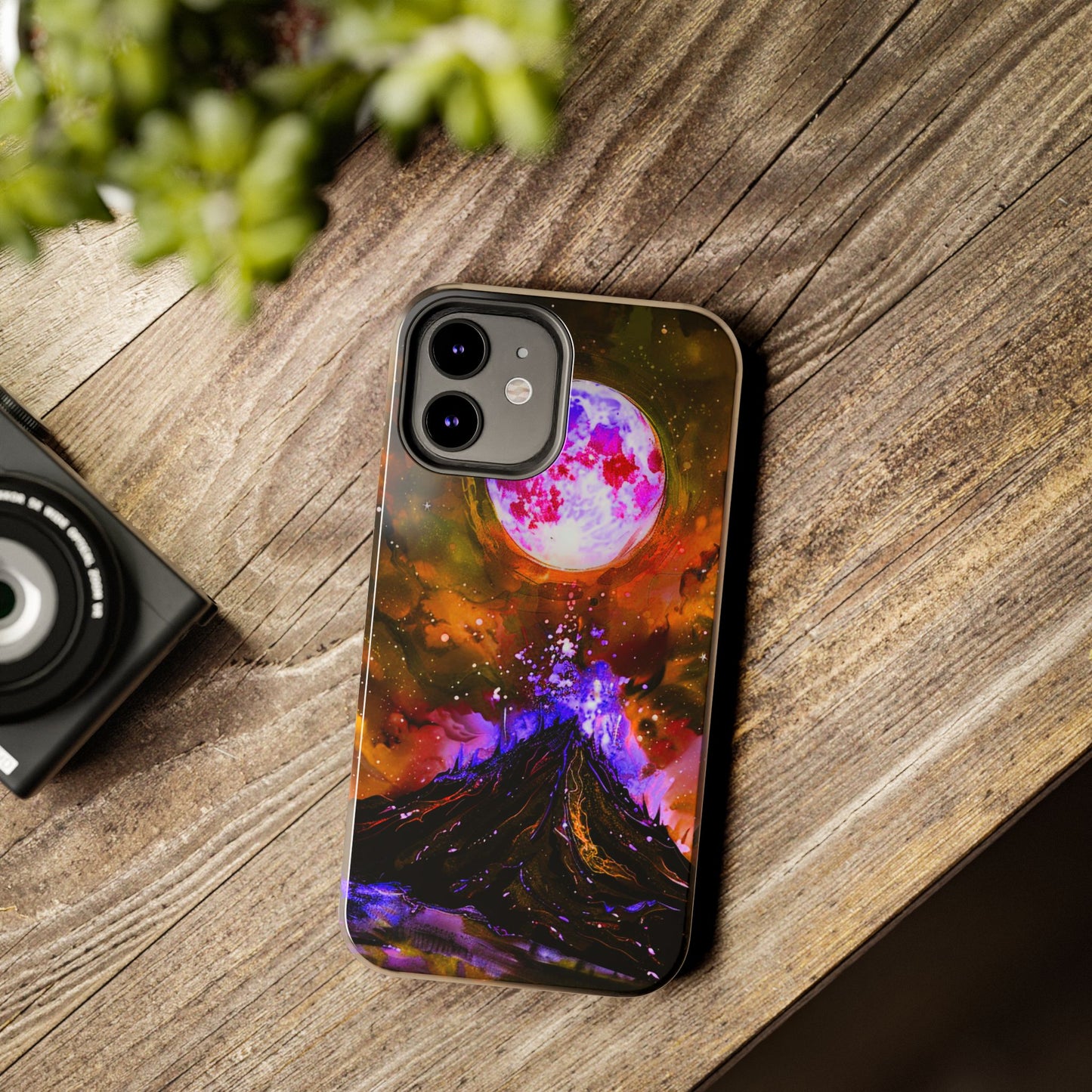 iPhone Android The Mystical Volcano Phone Case