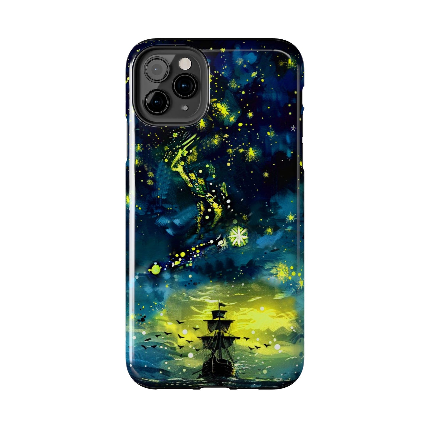 iPhone Android Starry Sky Lost Pirate Ship Phone Case