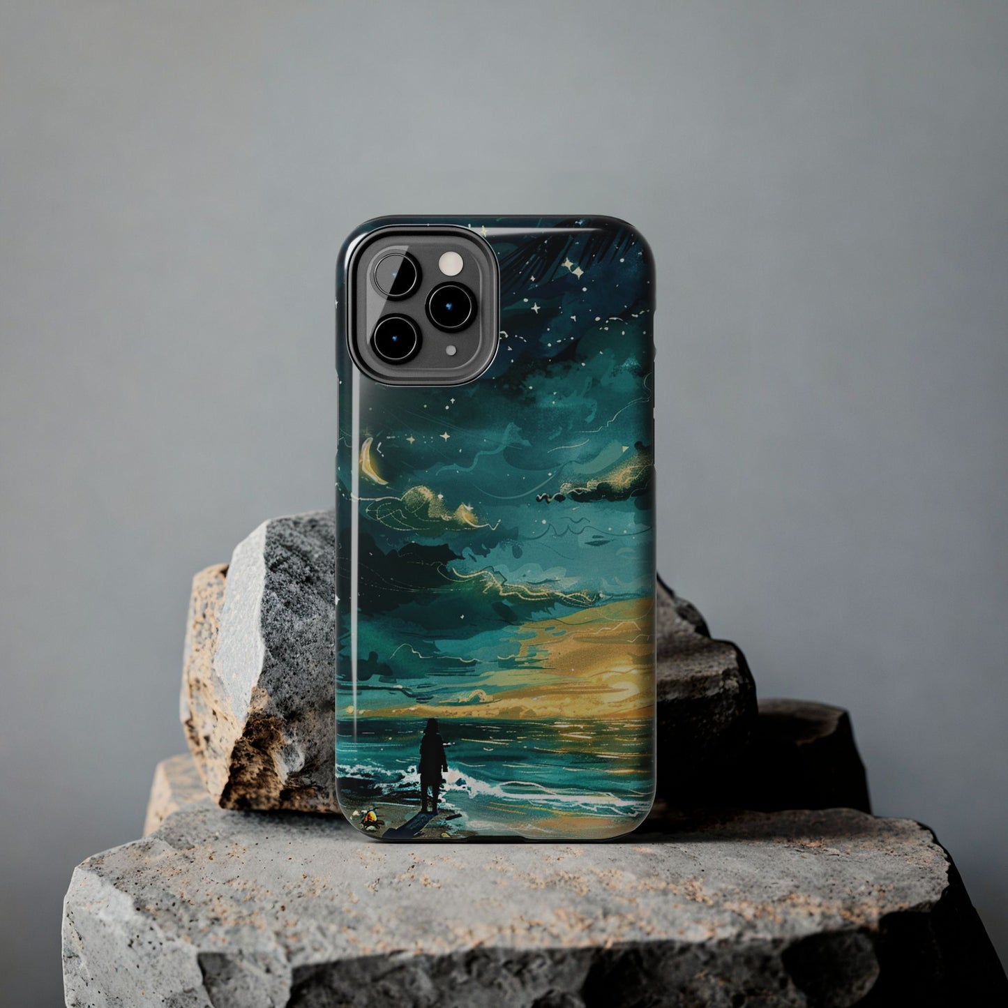 iPhone Android Faraway Warm Tropical Beach Phone Case