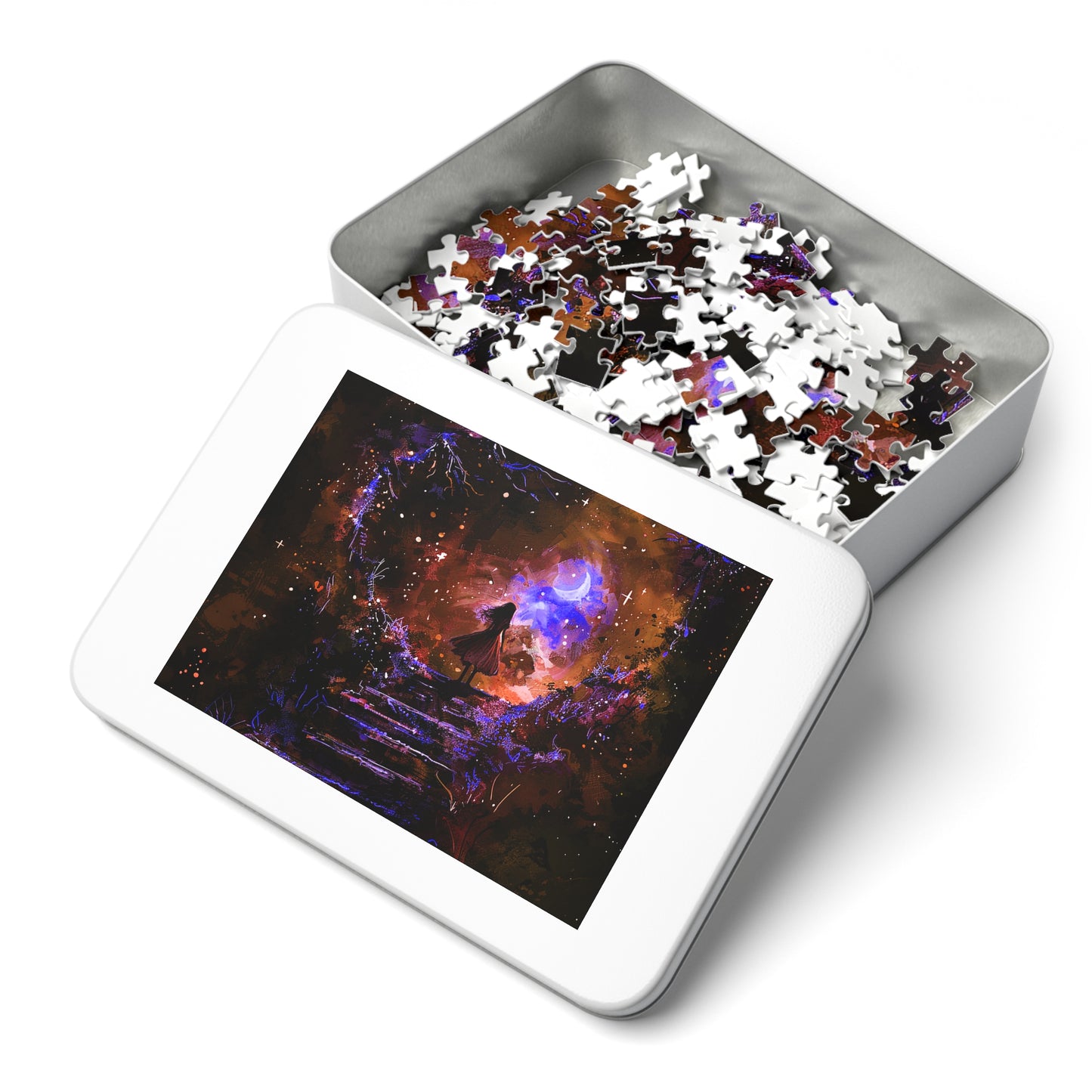 Fantasy Girl Portal Jigsaw Puzzle (30, 110, 252, 500,1000-Piece)