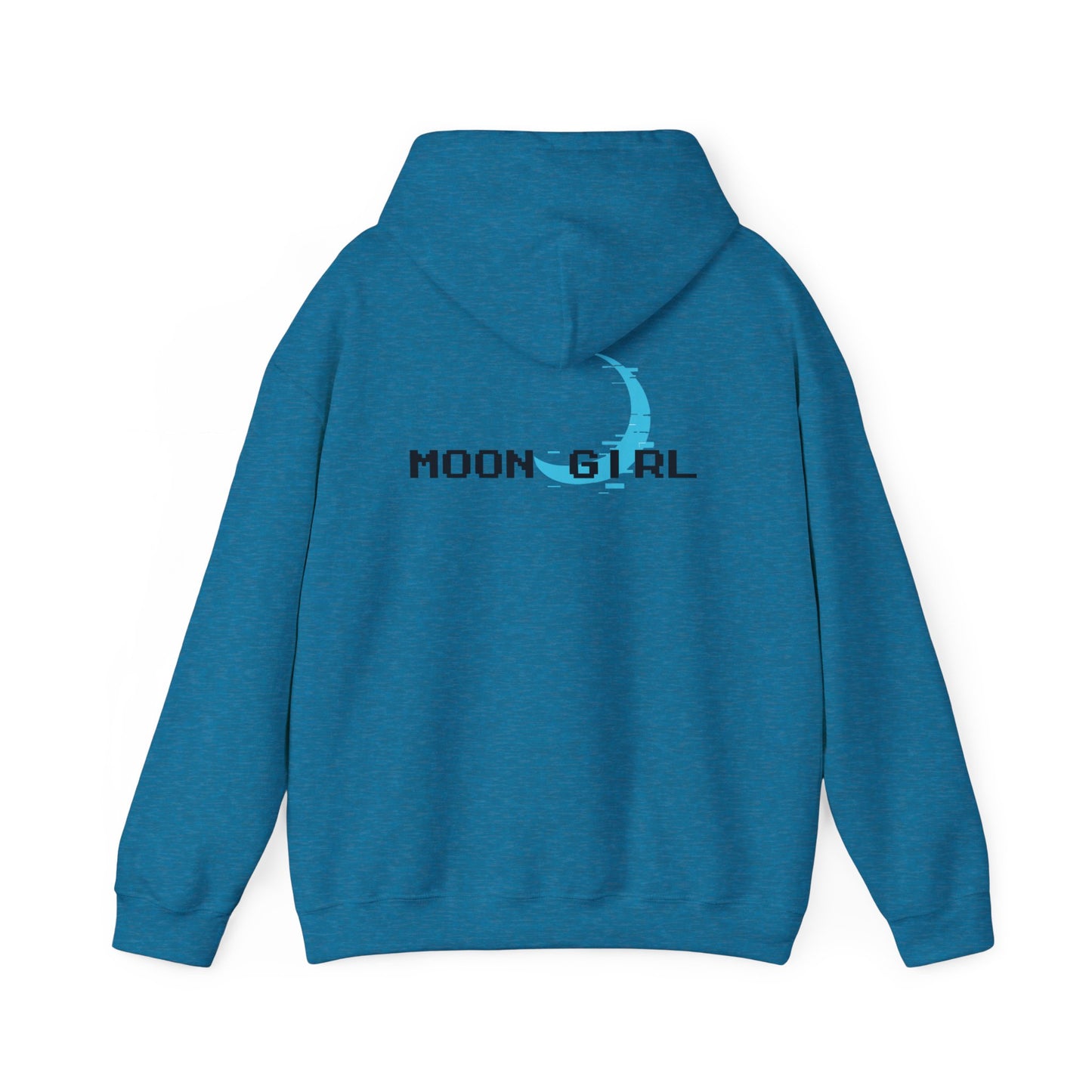 Fantasy Moon Girl Torchbearer Unisex Heavy Blend™ Hooded Sweatshirt