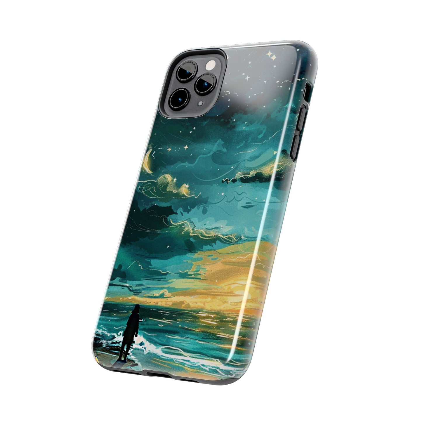 iPhone Android Faraway Warm Tropical Beach Phone Case
