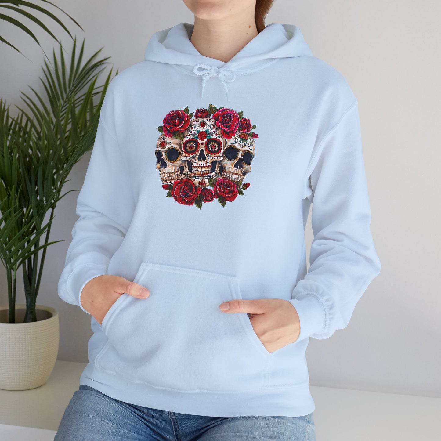 Sugar Skulls Unisex Heavy Blend™ Hooded Sweatshirt