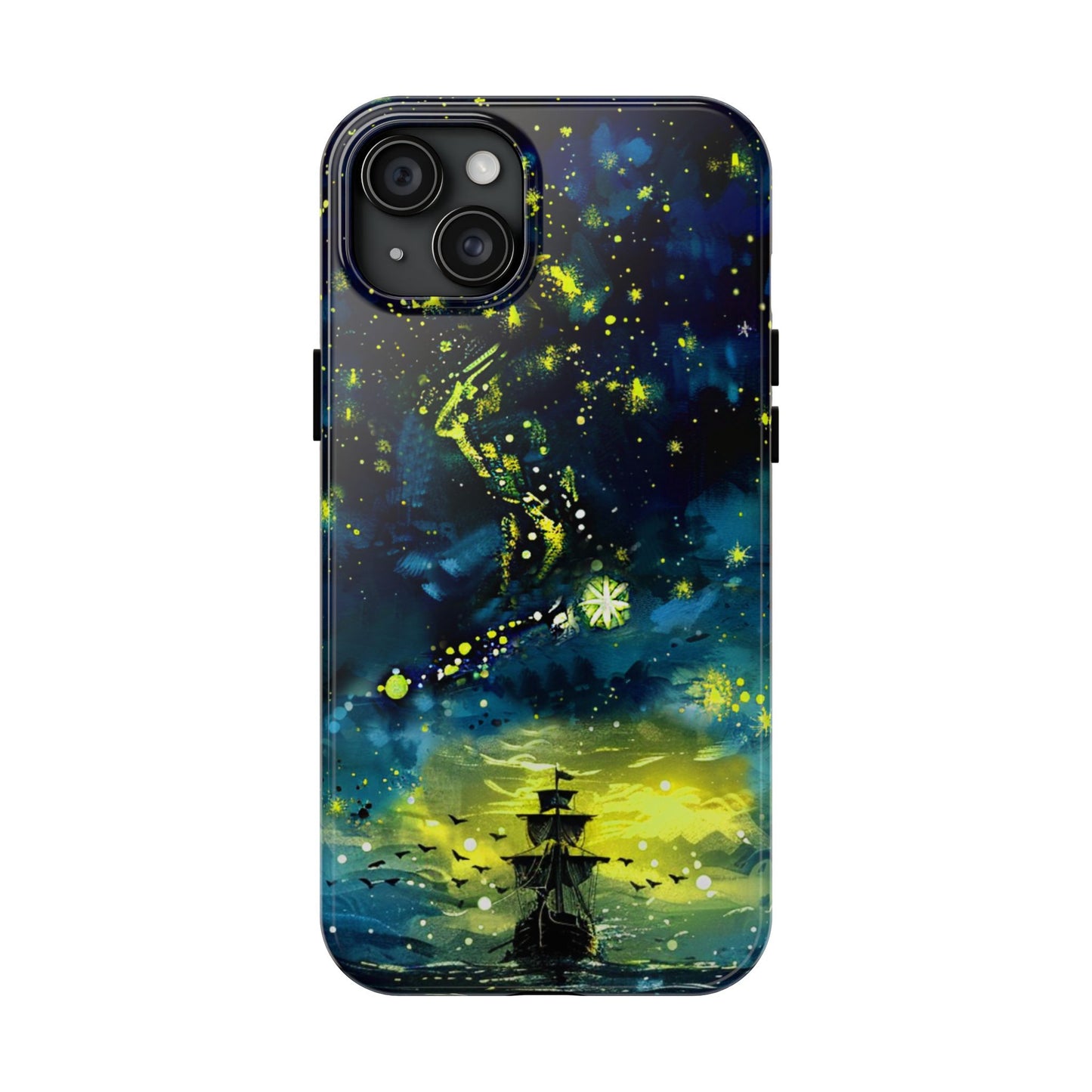 iPhone Android Starry Sky Lost Pirate Ship Phone Case