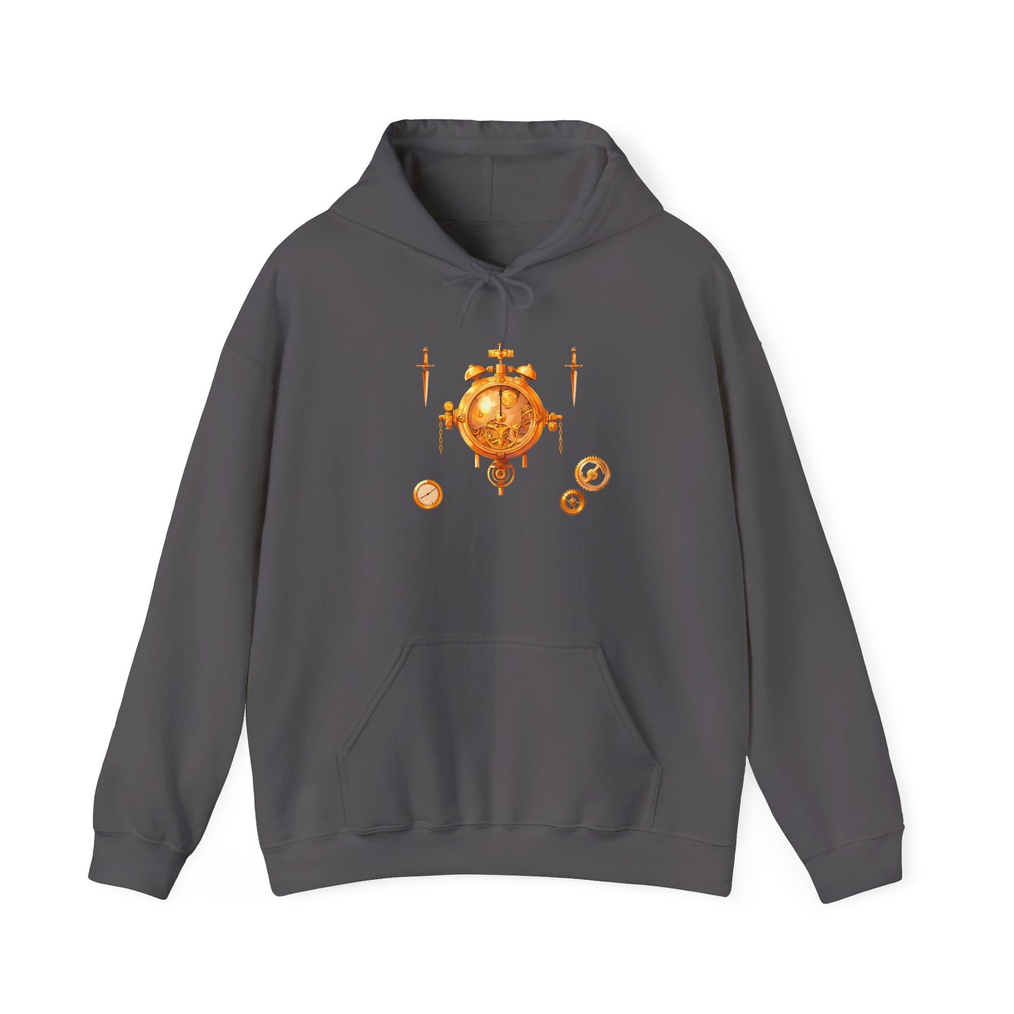 Steampunk Clocks and Gears Unisex Heavy Blend™ Hooded Sweatshirt