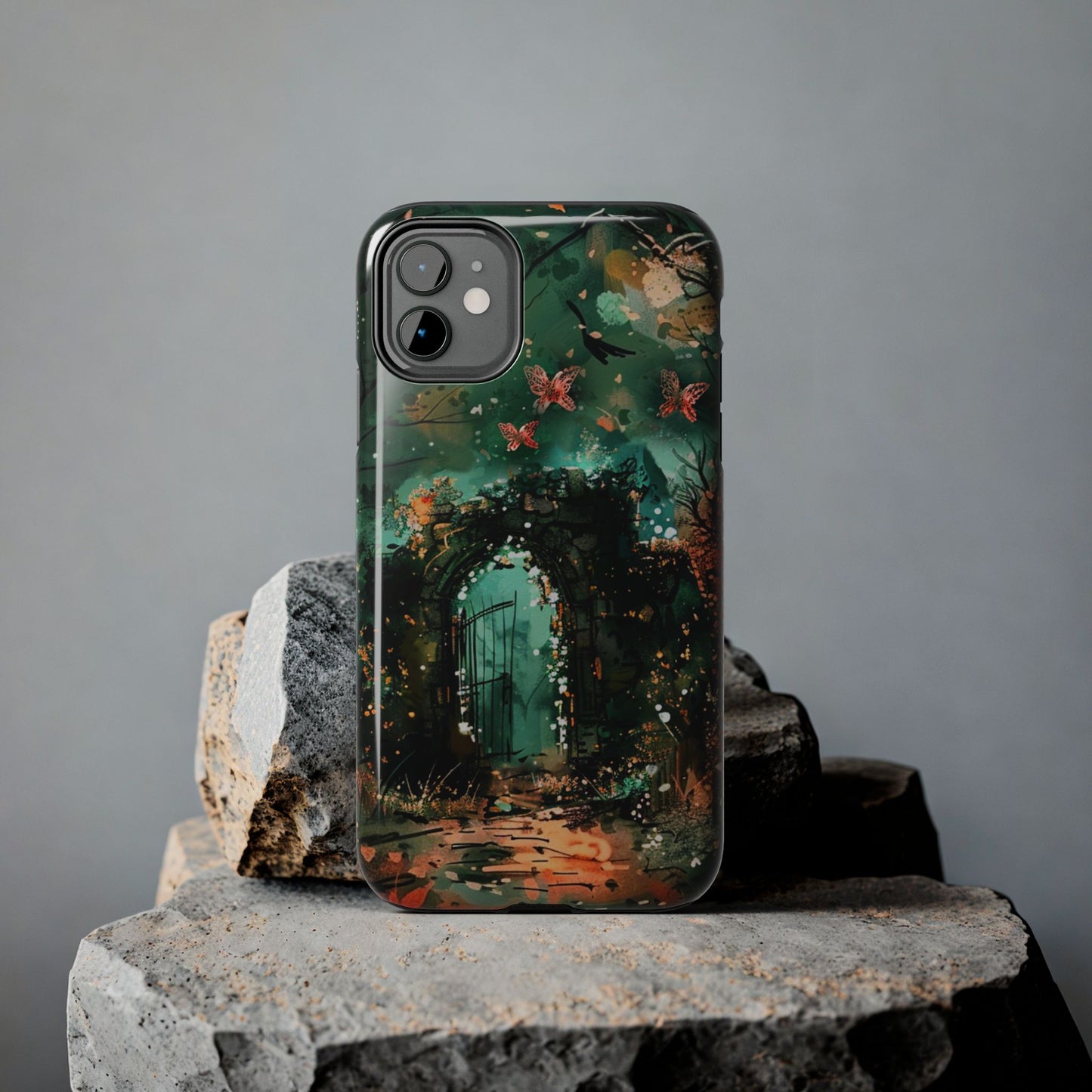 iPhone Android Lonely Ancient Fantasy Gate Phone Case