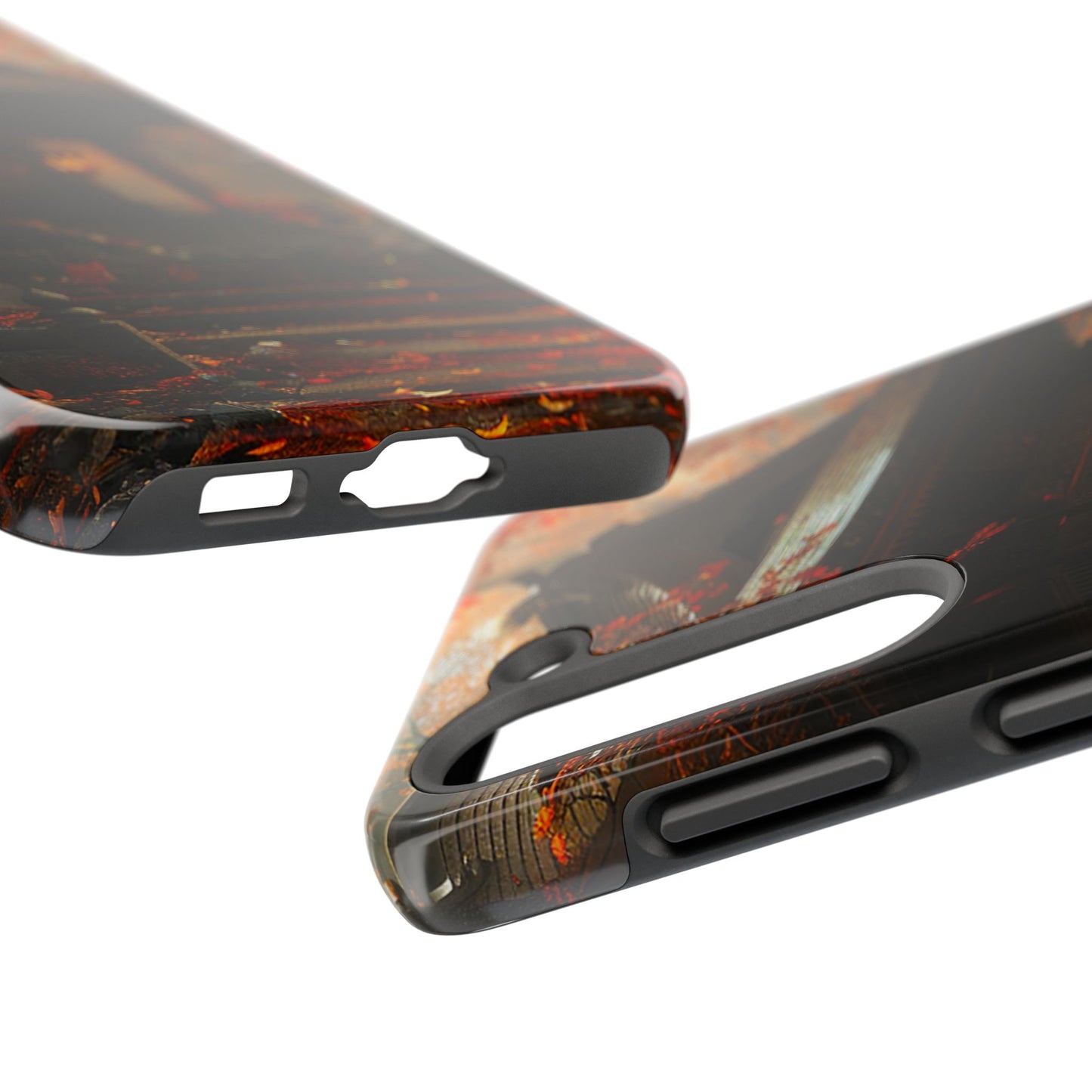 Japanese Autumn Shinto Shrine Tough Phone Case