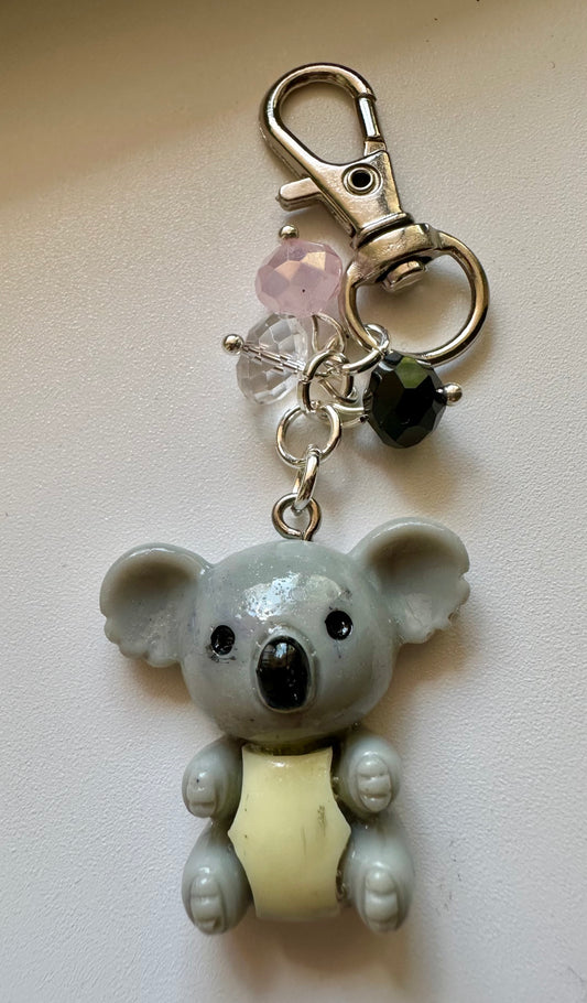 Koala Bear Cute Charm Keychain